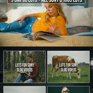Cinematic LUTs Bundle – Sony S-Log3 & Blackmagic BMPCC 4K/6K